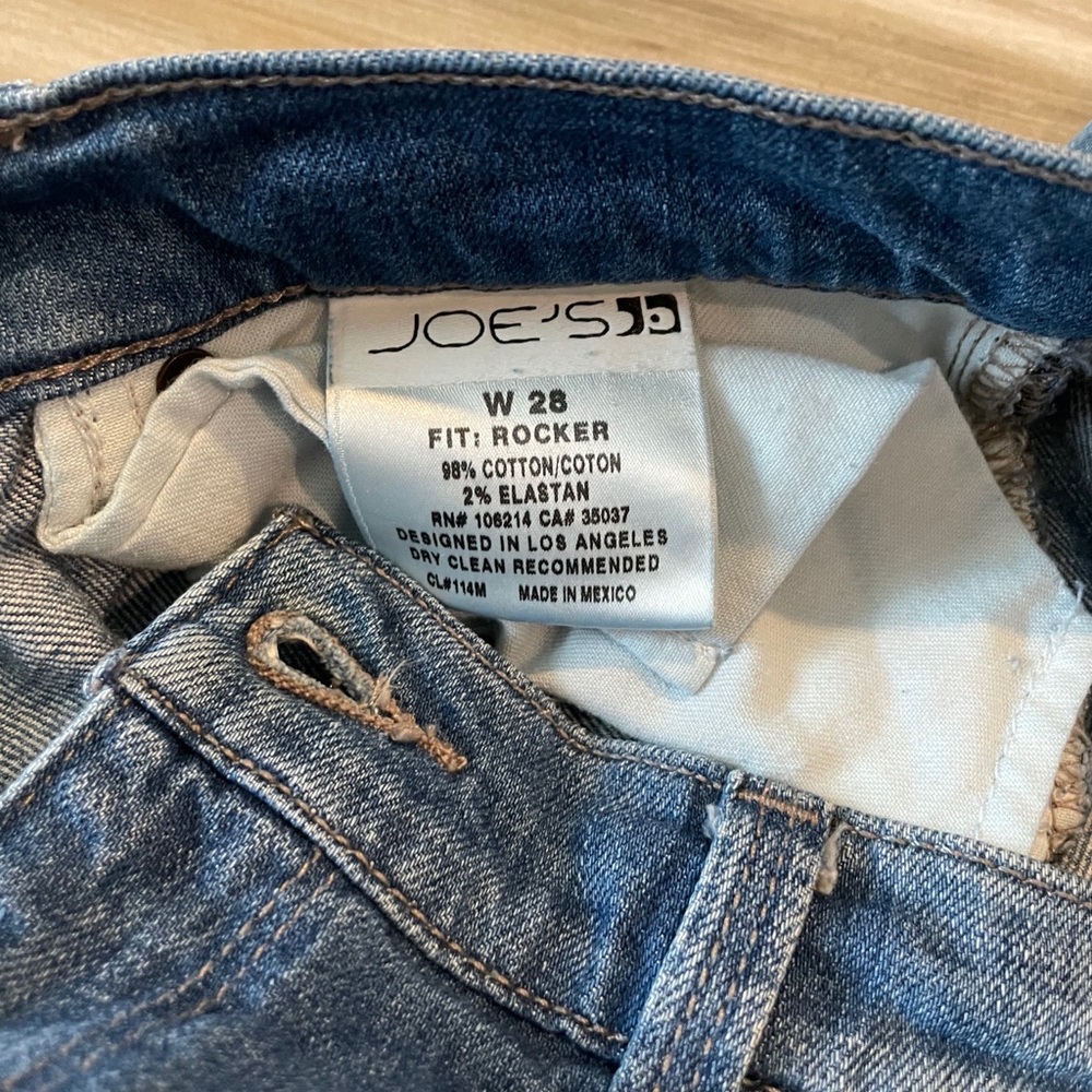 Distressed “Rocker” Jean by Joe’s - Picture 3 of 5